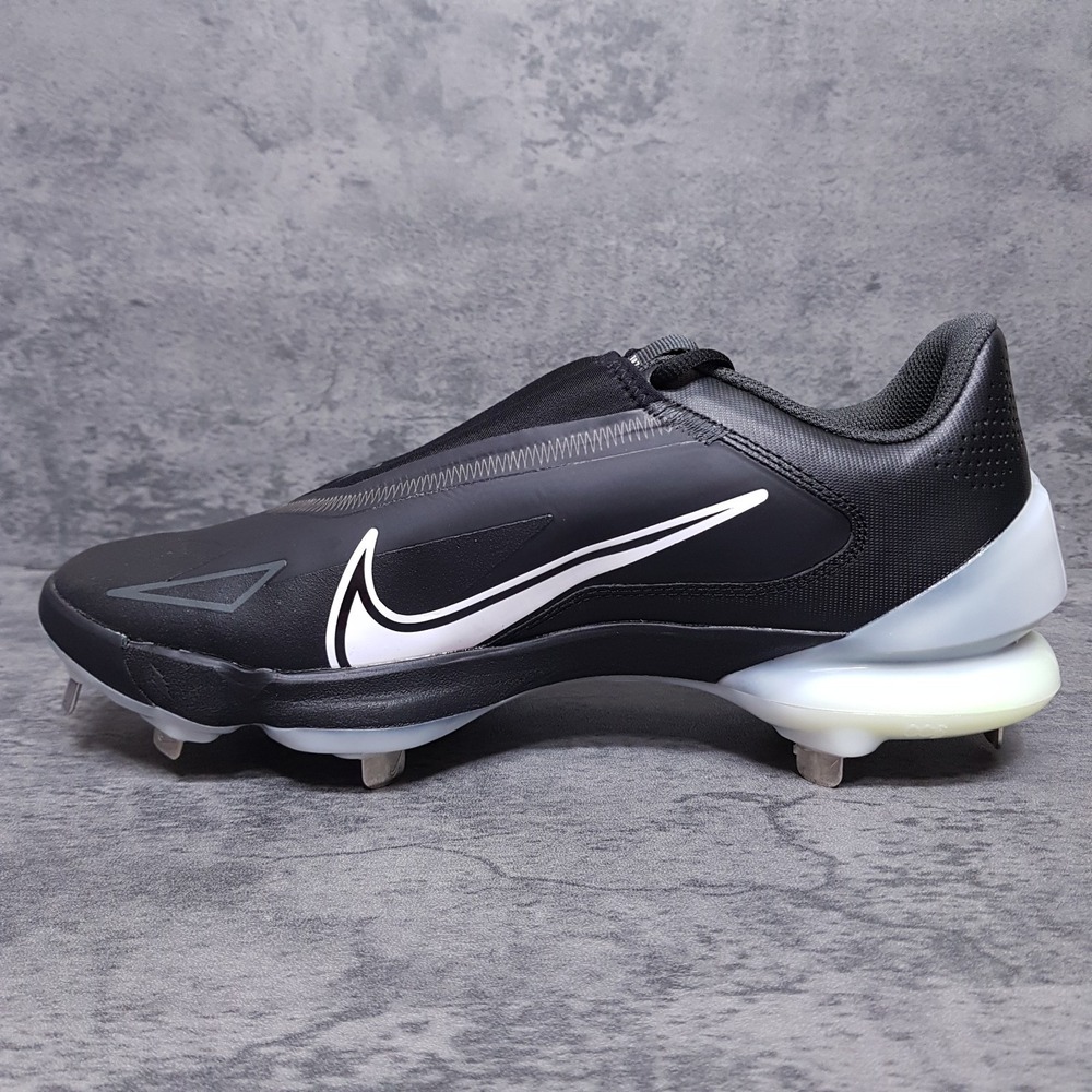 NIKE Force Zoom Trout 8 Pro Metal Baseball Cleats Mens 12 Black CZ5915-010 - Picture 2 of 5